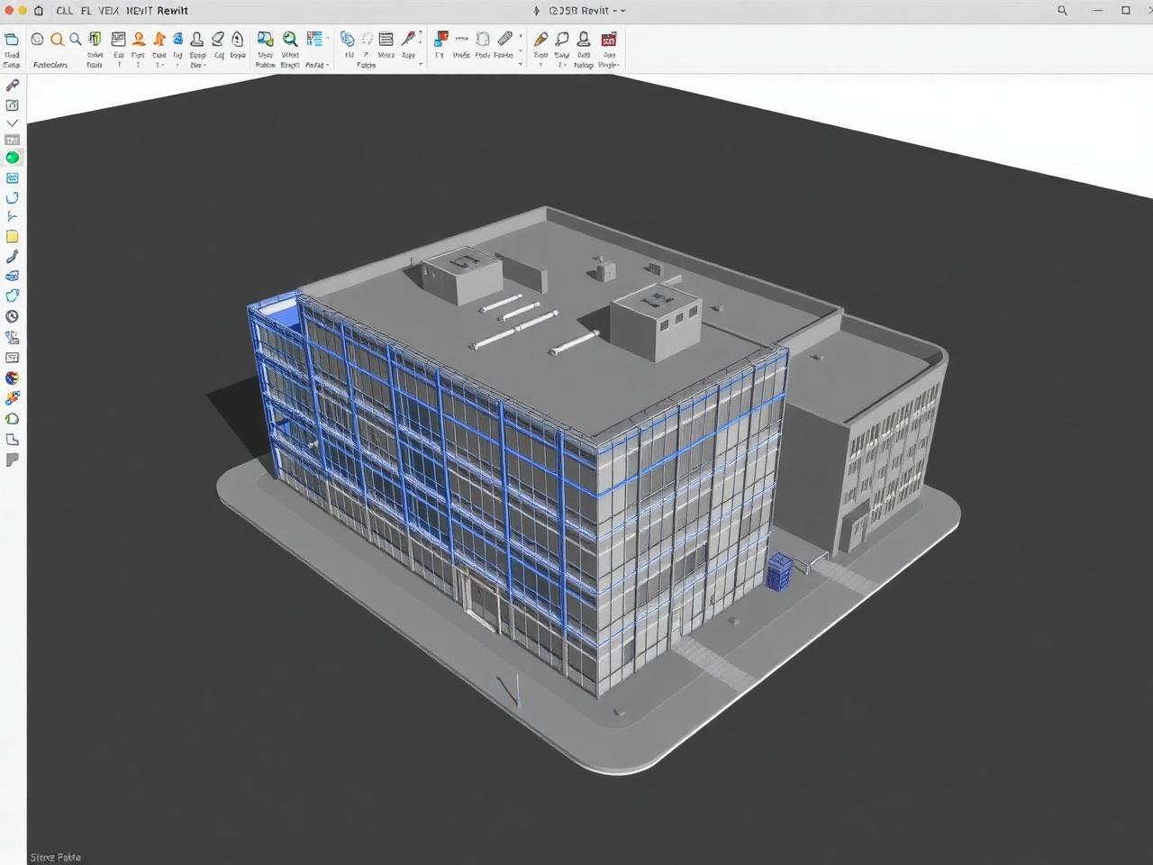 Modelo BIM Edifício de Serviços